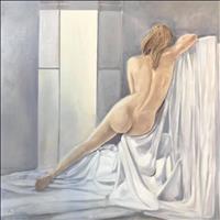 Anteprima di donna di schiena