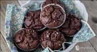 Anteprima di Muffin vegani al cioccolato (doppio)