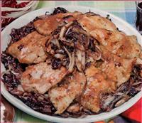 Anteprima di Scaloppine al radicchio rosso